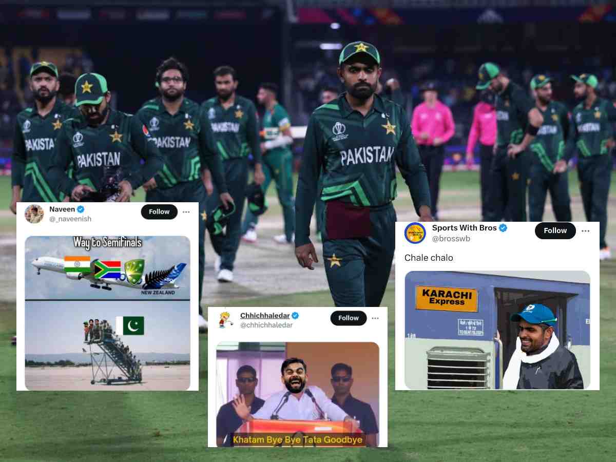 Cricket World Cup 2023: “Khatam Bye Bye Tata Goodbye”- Netizens flood X with memes as England thrash Pakistan to finally end hopes of semis