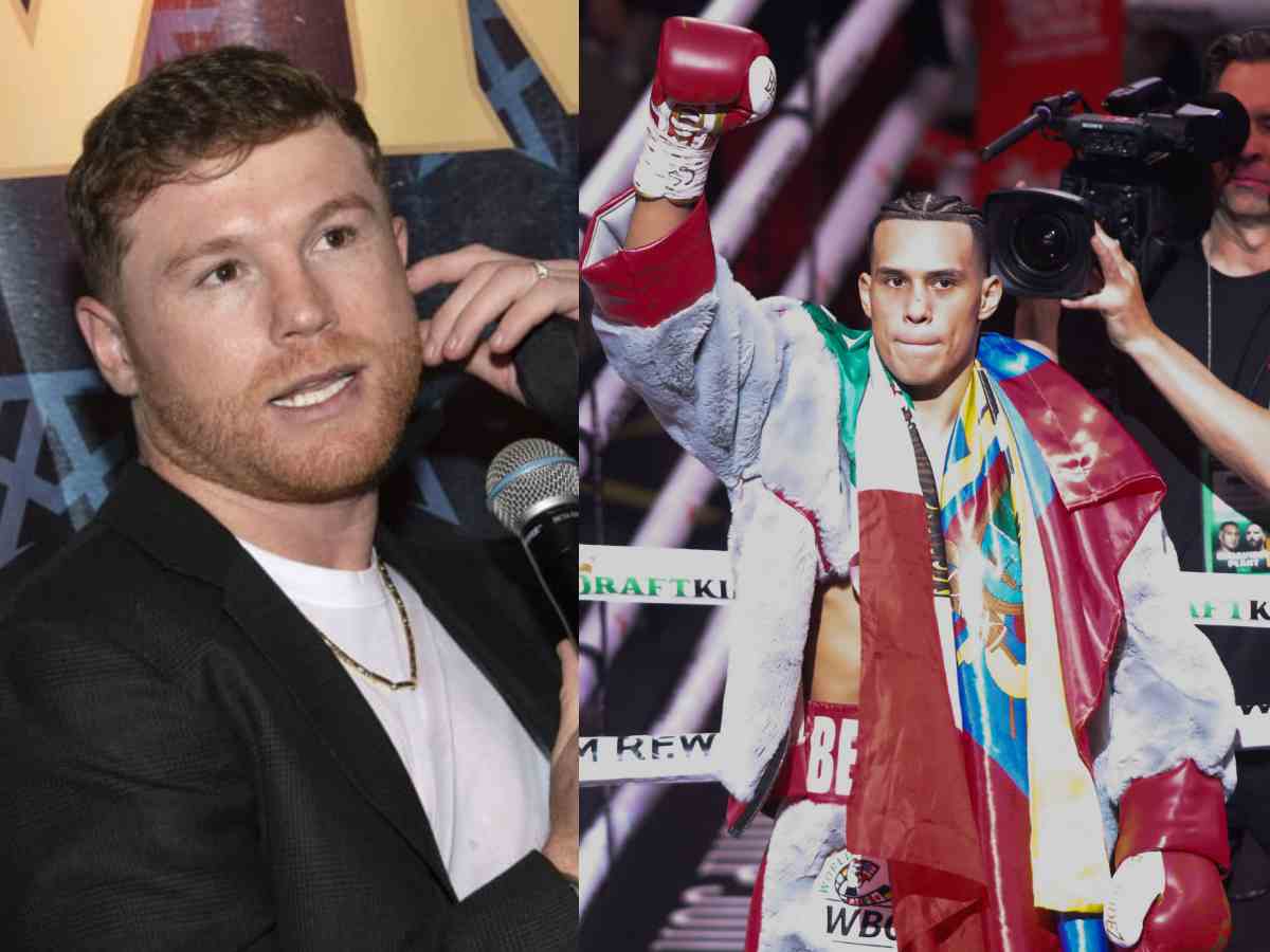 David Benavidez and Canelo Alvarez