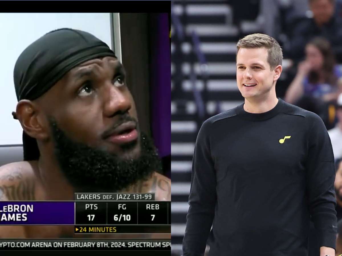 WATCH: “Older than WHO?” – LeBron James left STUNNED after being told he was three years older than NBA head coach he beat