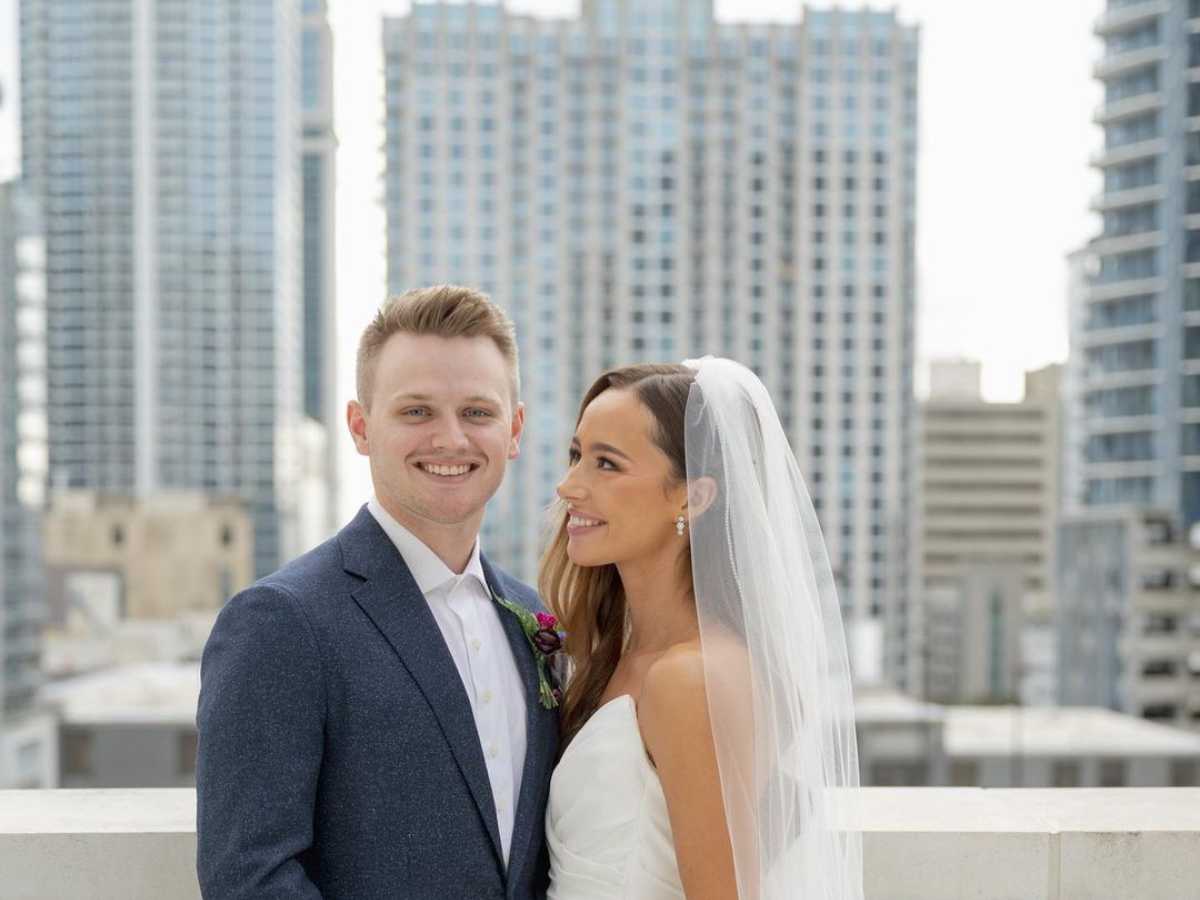 Justin Haley and his wife share details of their ‘fairy tale’ wedding