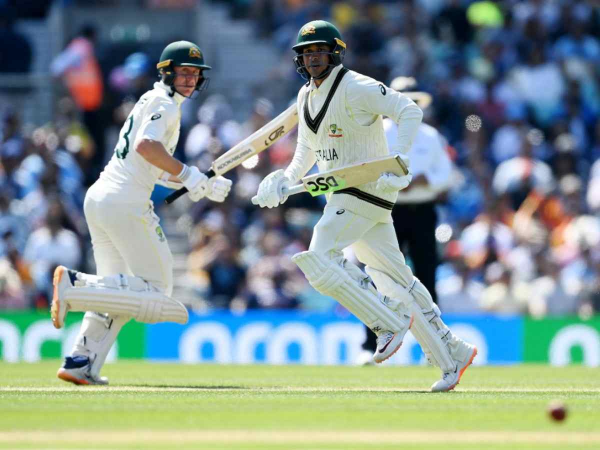 Usman Khawaja and Marnus Labuschagne