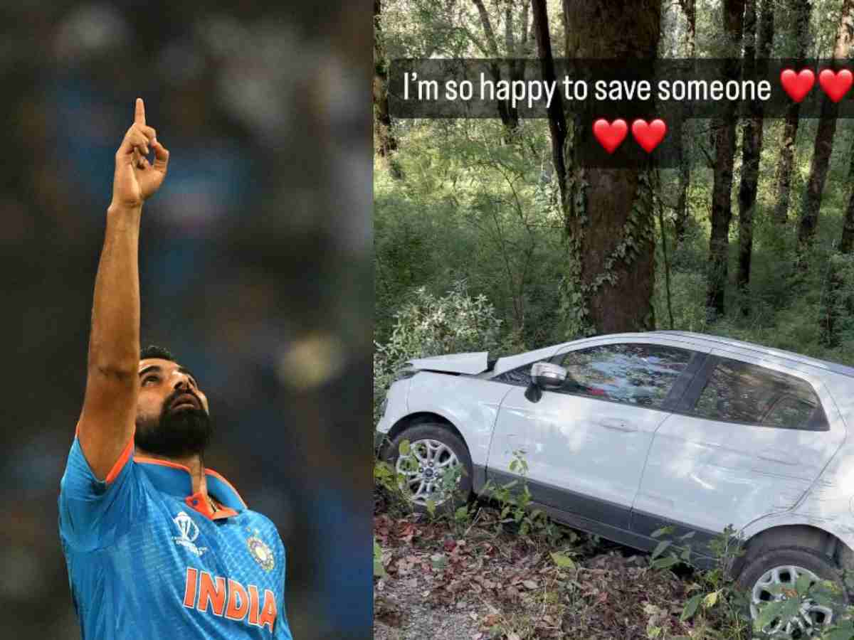 WATCH: “God gave him a 2nd life,” Mohammed Shami saves man’s life in Nainital after car ACCIDENT, shares video on Instagram