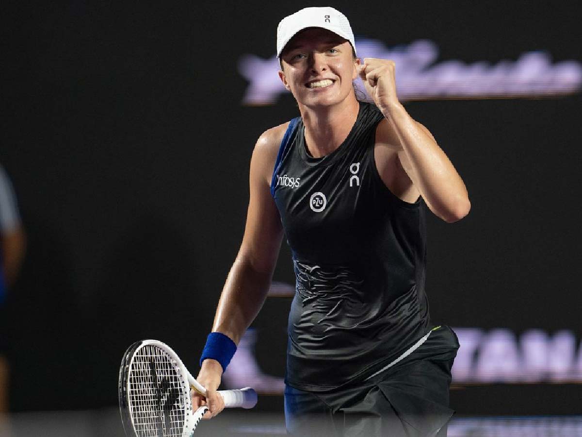 Iga Swiatek ‘thanks’ the terrible conditions at WTA Finals for helping her defeat Jessica Pegula and become the World No 1 again