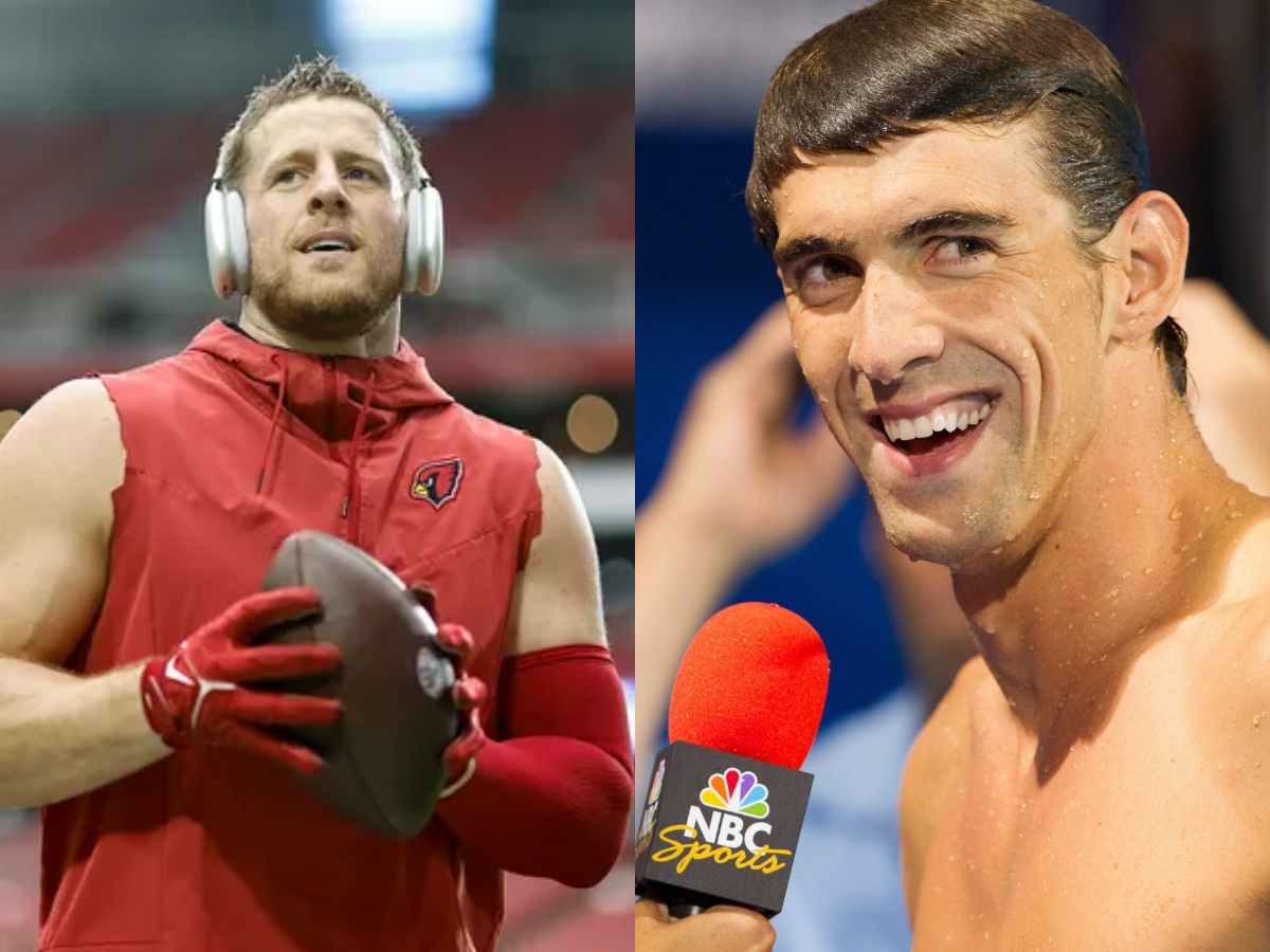 J.J. Watt hails Michael Phelps’ ethics for not using any supplement ever to dominate the world