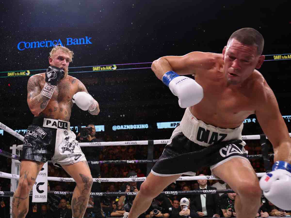 Jake Paul vs Nate Diaz