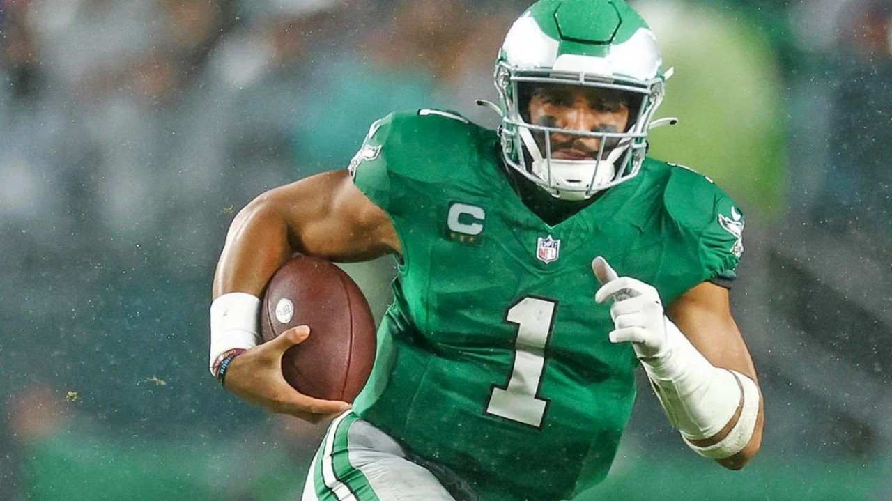 Eagles QB Jalen Hurts remains ‘unbothered’ by constant MVP buzz around him after 5 TD performance against the Bills