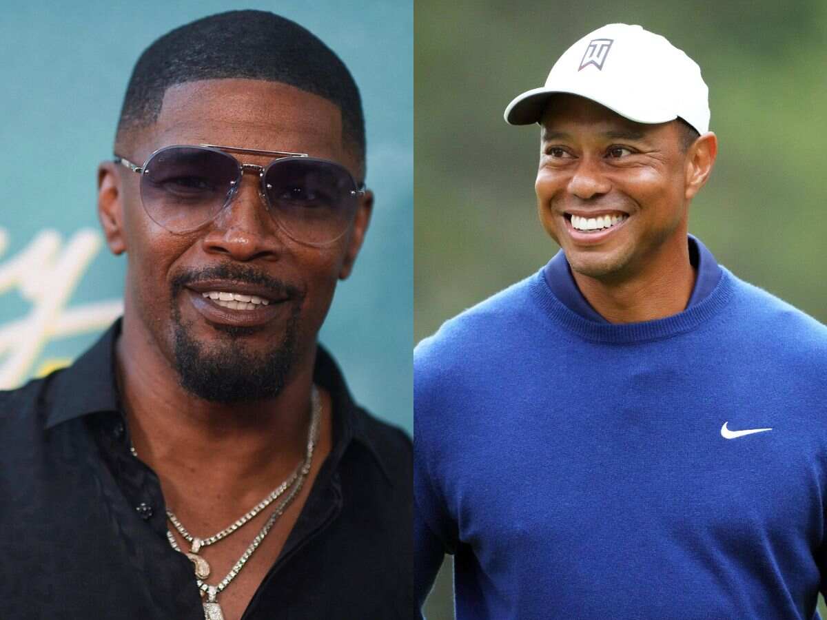 Jamie Foxx channels inner Tiger Woods as actor hits golf greens 6 months after medical emergency