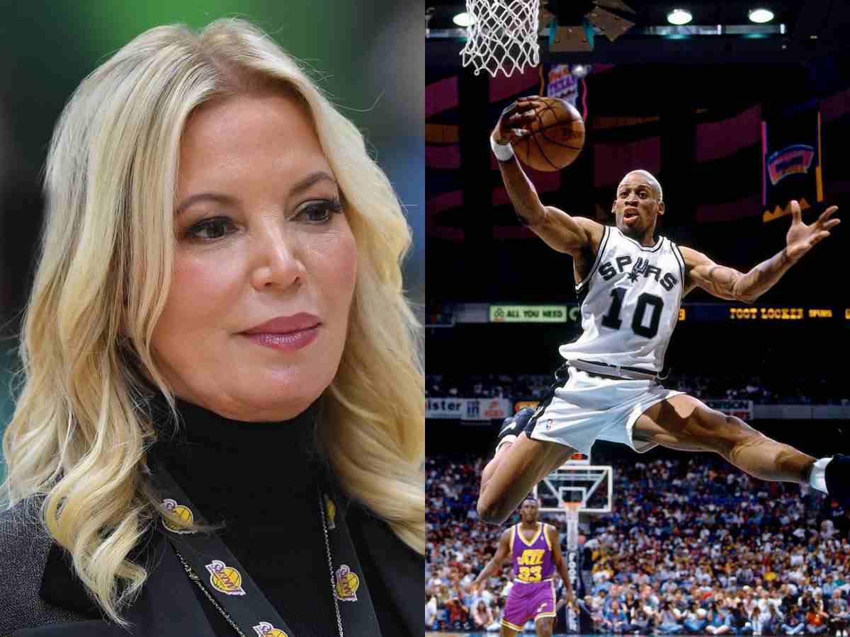 “I had an eye on mim…” Lakers owner Jeanie Buss was babysitting more than dating Dennis Rodman during controversial time in Los Angeles