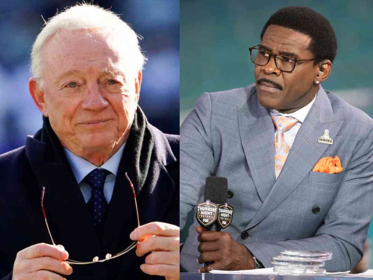 Jerry Jones and Michael Irvin