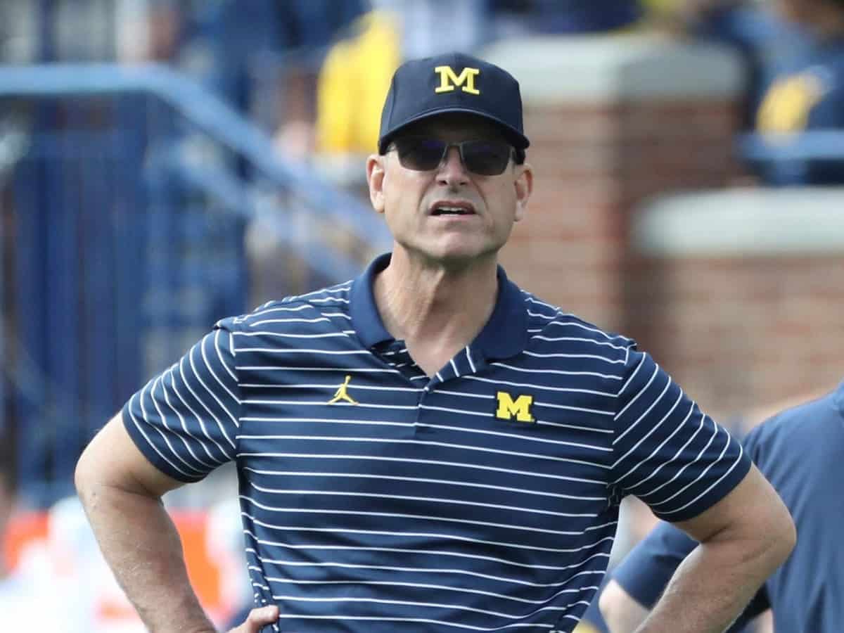 Jim Harbaugh Michigan Wolverines