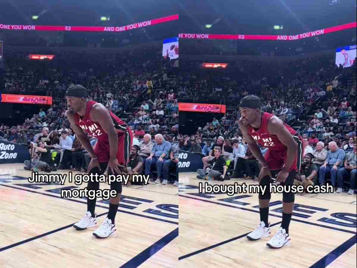 Watch: ‘I Gotta Pay My Mortgage’ – Fan Hilariously Pleads $80 Million Worth Jimmy Butler to Score After Betting on Miami Heat Star