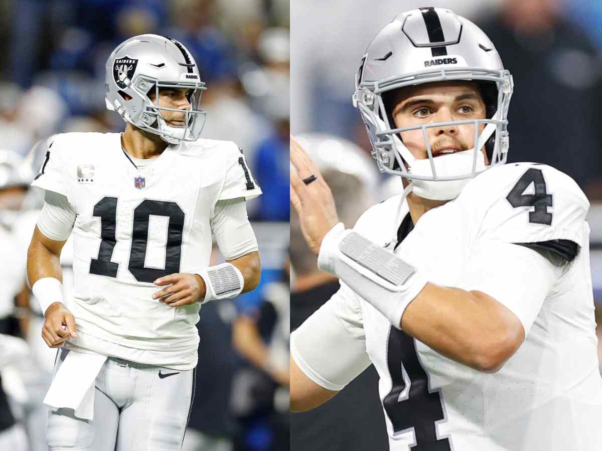 Jimmy Garoppolo (L) and Aidan O'Connell (R)