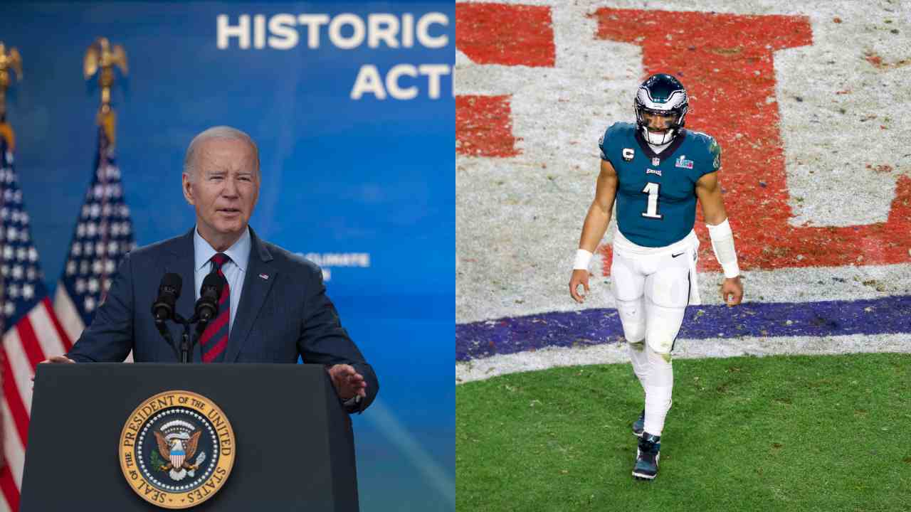 “My brain can’t process what he is saying” – President Joe Biden gets heavily trolled for absurdly claiming Las Vegas is trying to bring in the Eagles as another team