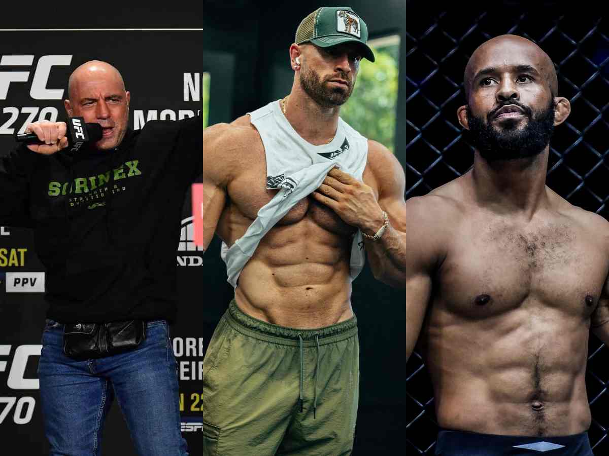 Joe Rogan, Bradley Martyn and Demetrious Johnson, Sam Sulek