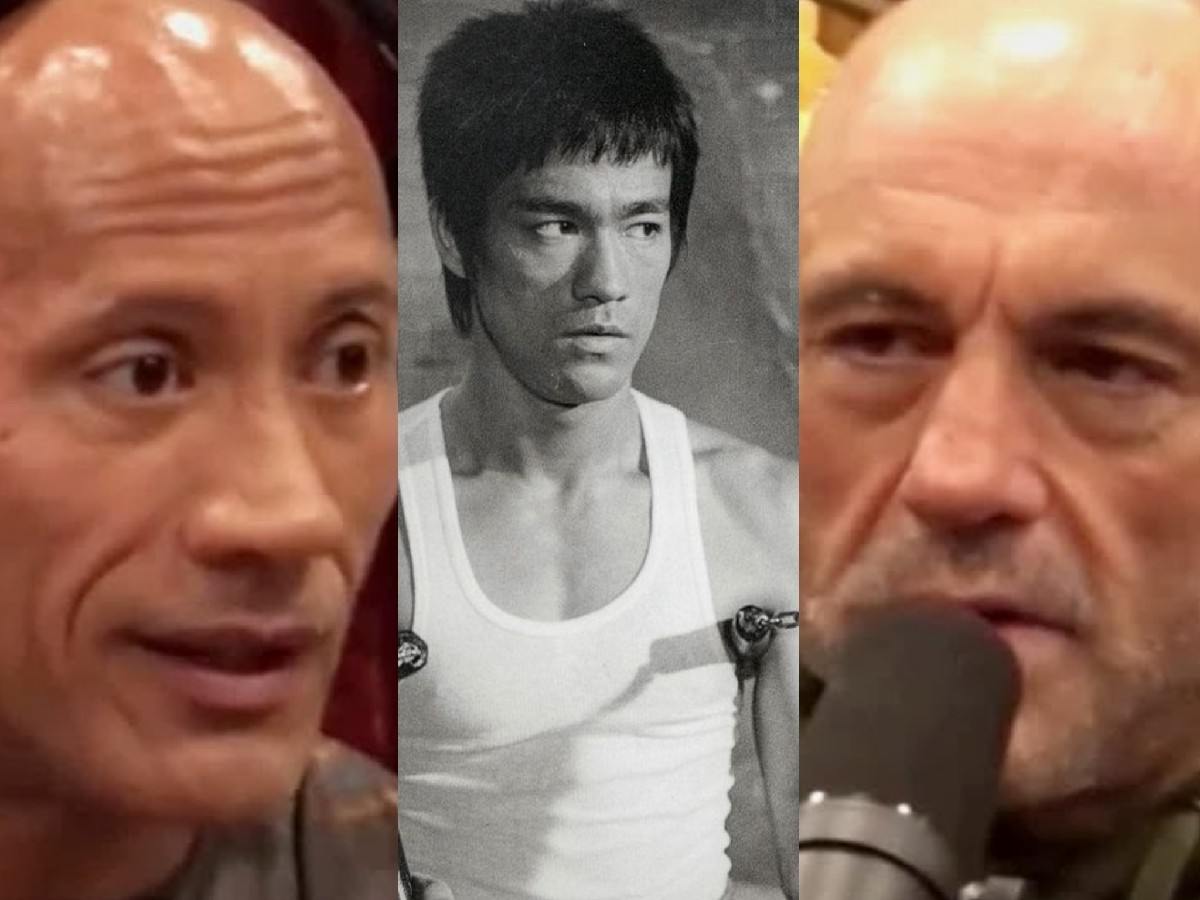 “Oh they make rubber ones?” Dwayne ‘The Rock’ Johnson reveals to Joe Rogan hurting himself with metal nunchaku after Bruce Lee’s influence