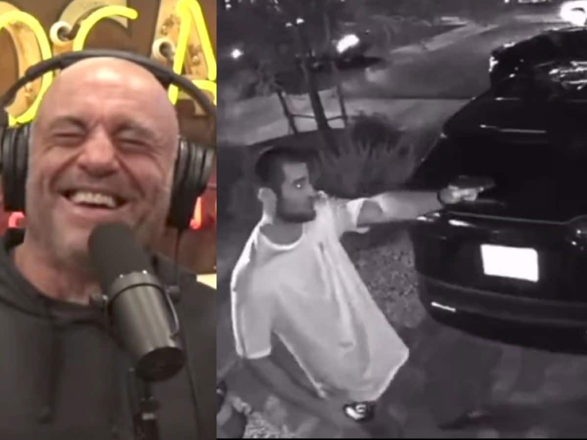 “Universe guided him to worst place!” Joe Rogan in splits reacting to Sean Strickland put intruder in gunpoint after trespassing