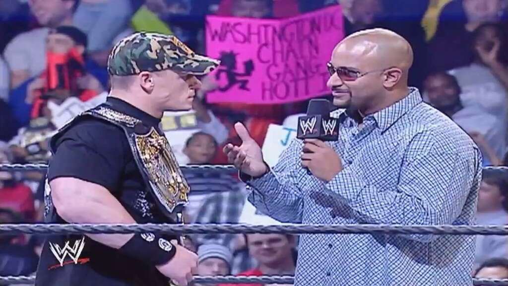 John Cena and Jonathan Coachman