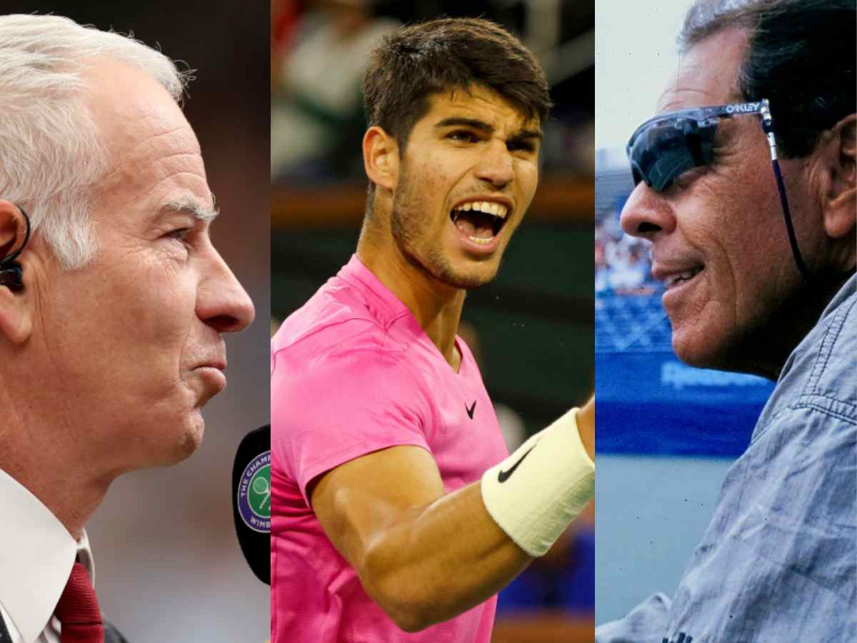 John McEnroe calls Carlos Alcaraz a ‘freak and one in a billion’ while taking a subtle dig at legendary coach Nick Bollettieri