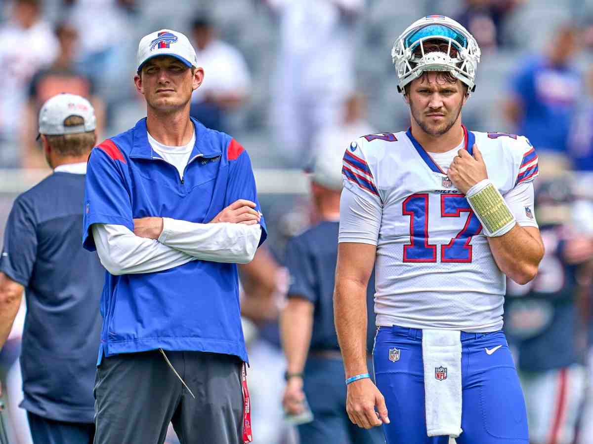 Josh Allen and Ken Dorsey