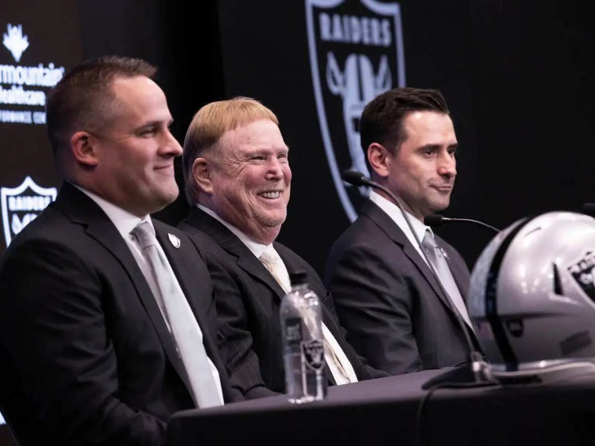 Josh McDaniels, Mark Davis and Dave Ziegler