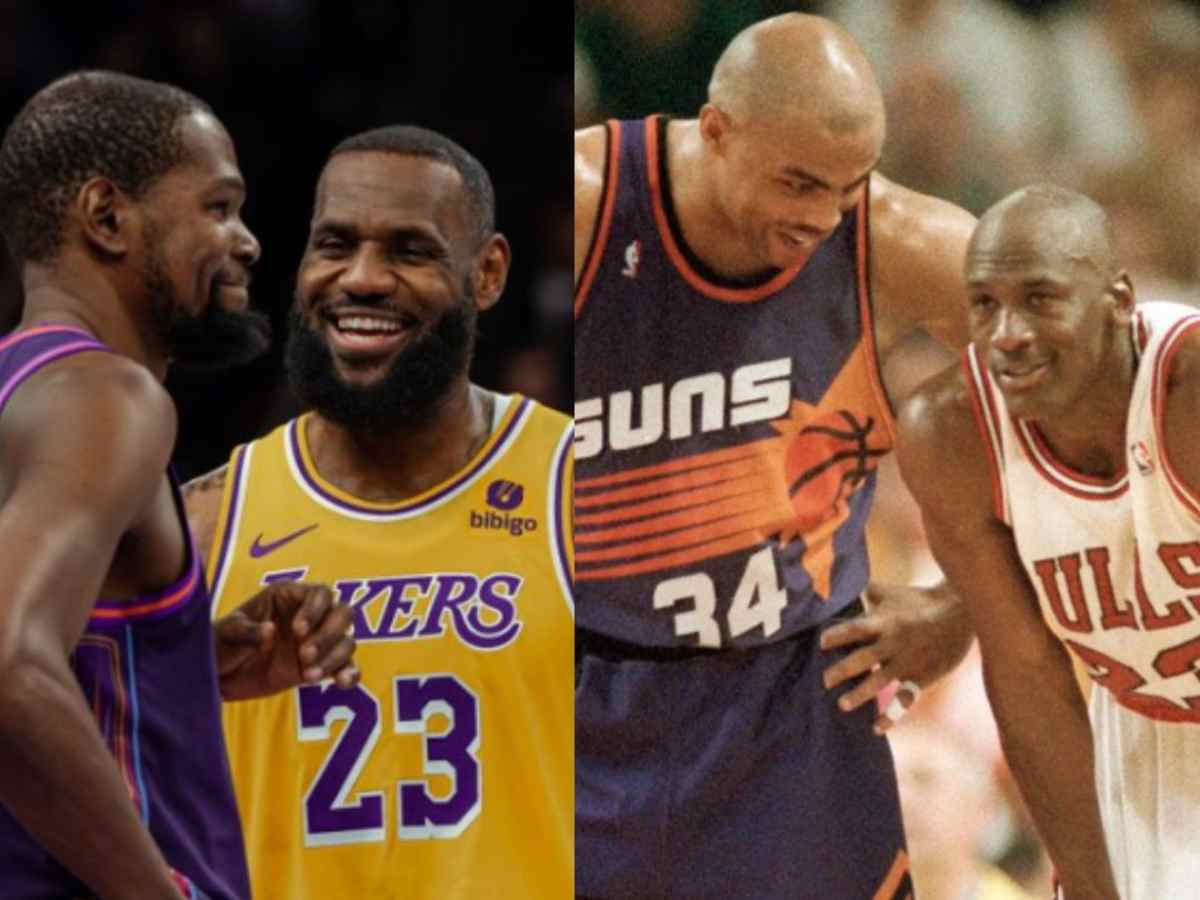 “Friends compete harder” – LeBron James drags Michael Jordan and Charles Barkley to defend ‘frenemy’ Kevin Durant in heated fan argument