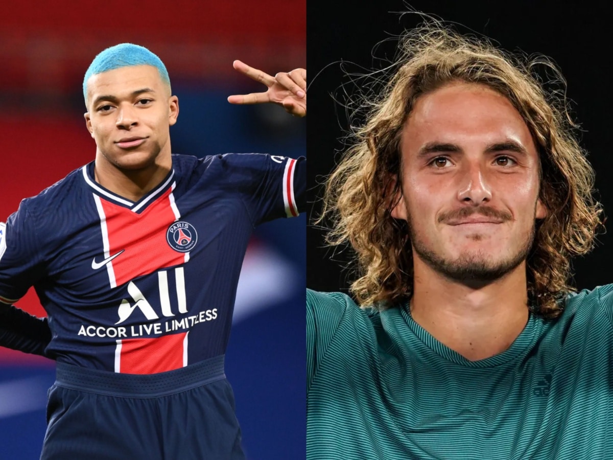 Stefanos Tsitsipas calls $150 million worth French soccer star Kylian Mbappe his ‘SPORTING IDOL’