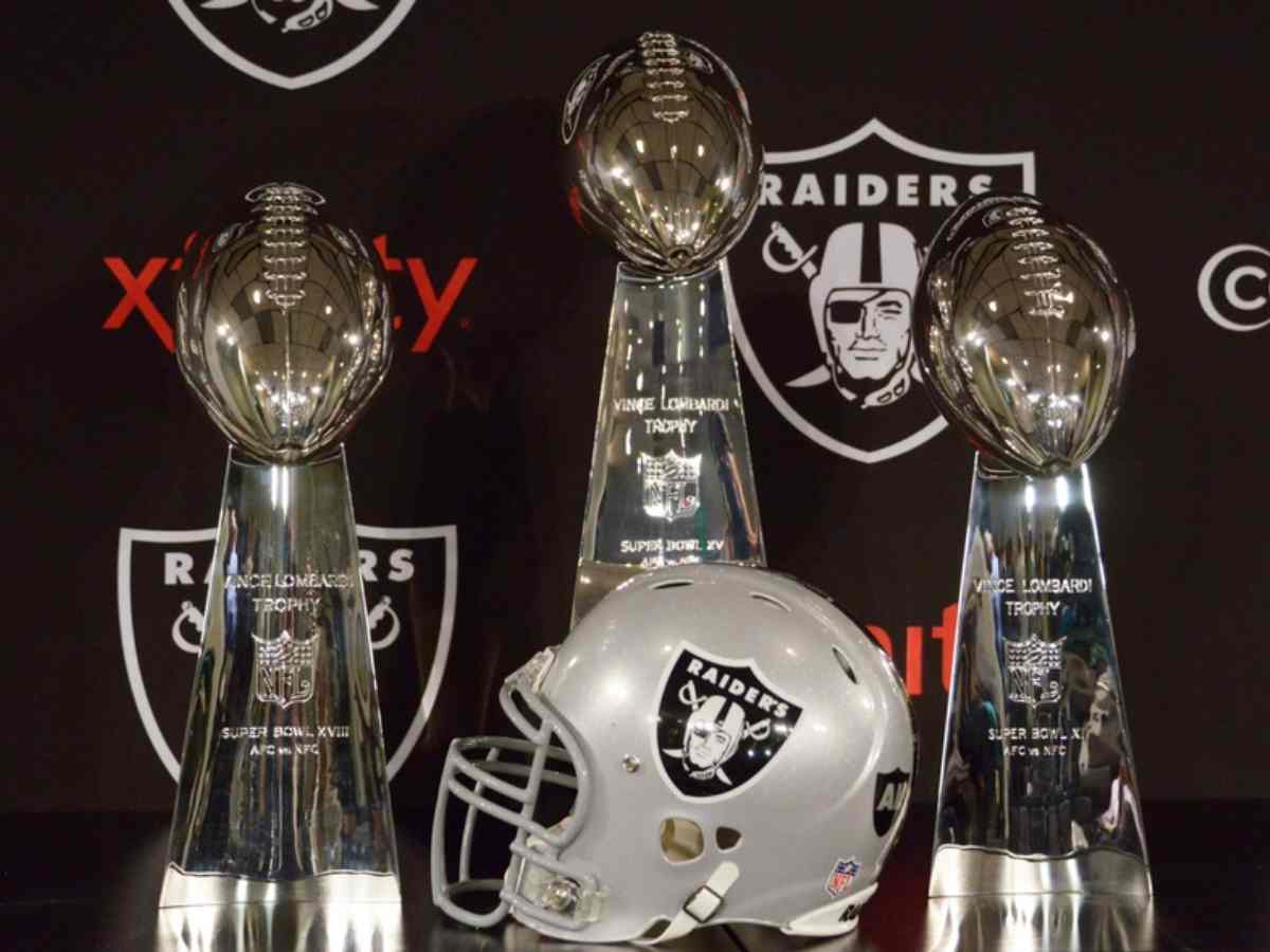 Las Vegas Raiders 3 Super Bowl Wins