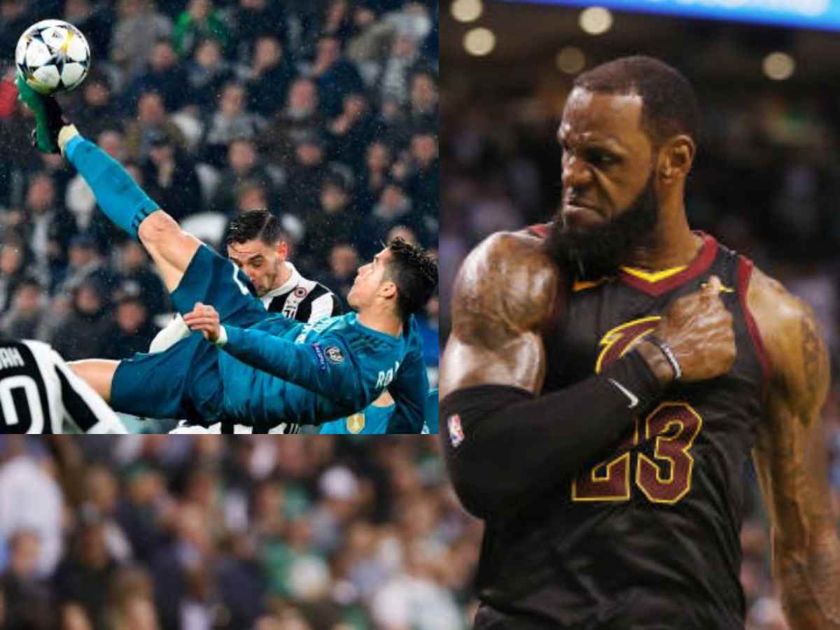 LeBron James and Christiano Ronaldo