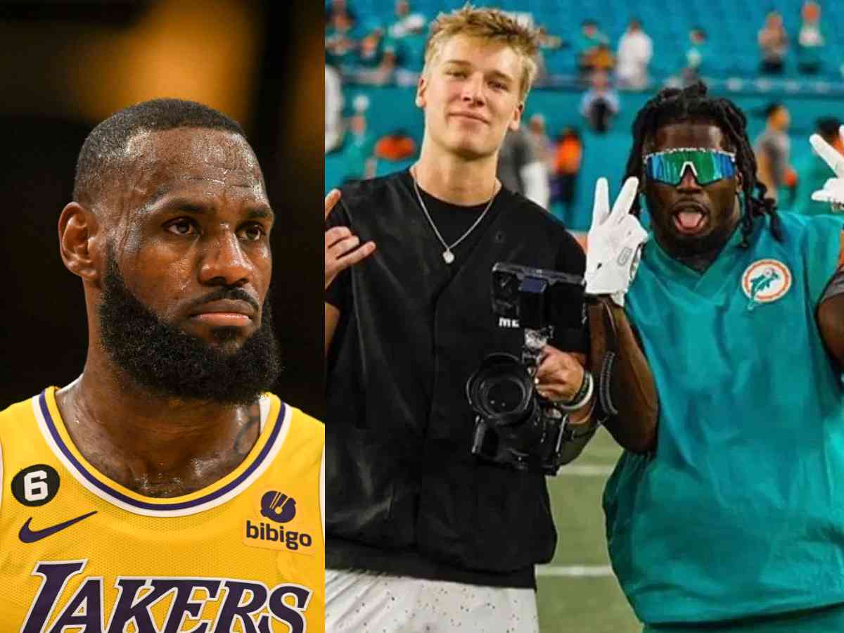 “S**t ain’t that serious!” LeBron James slams the NFL for suspending young cameraman over Tyreek Hill’s celebration