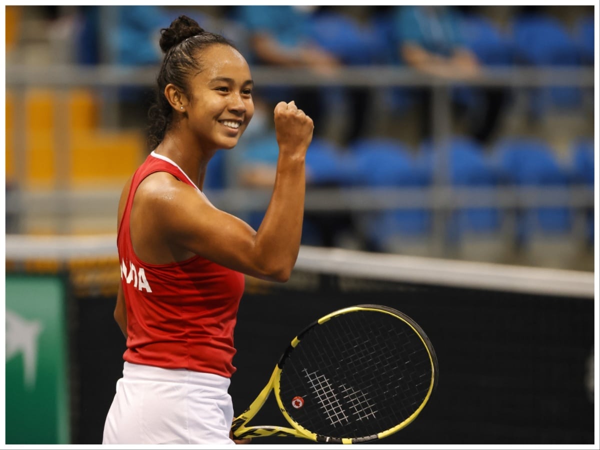 Leylah Fernandez admits she had a few ‘heart attacks’ following her sensational marathon win over Sara Sorribes Tormo at the 2023 Billie Jean King Cup 