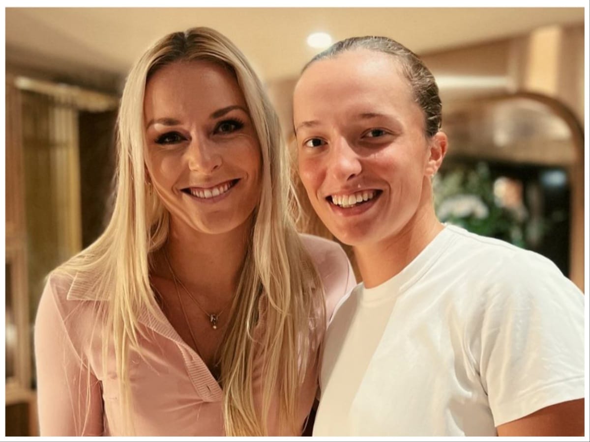 Lindsey Vonn questioned for supporting Iga Swiatek over compatriot Jessica Pegula for the 2023 WTA Finals, the skier replies 