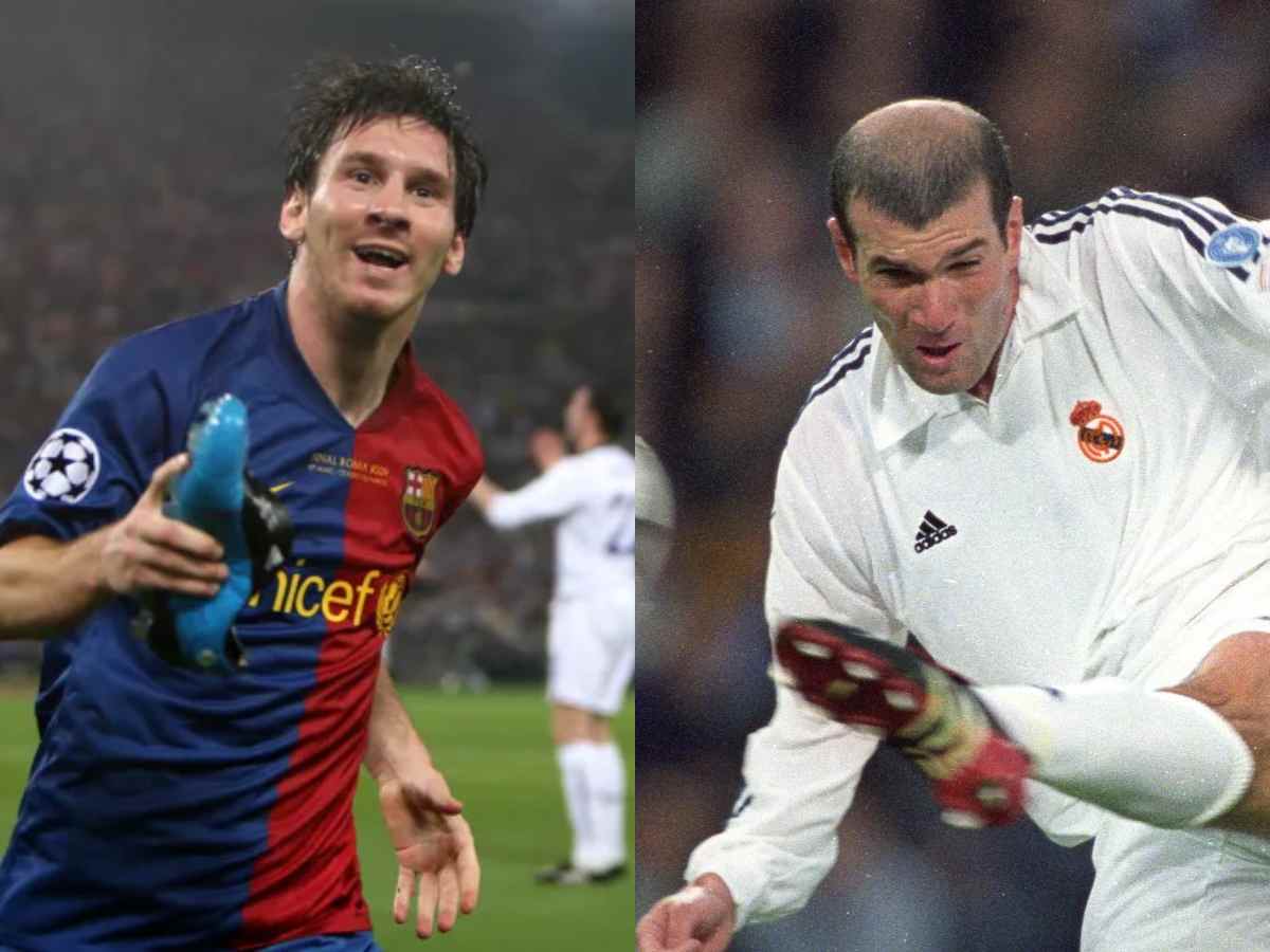 Lionel Messi, Zinedine Zidane