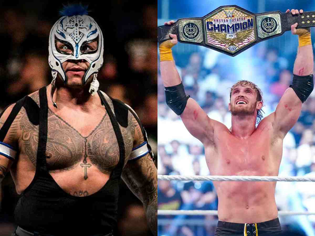 Rey Mysterio and Logan Paul 