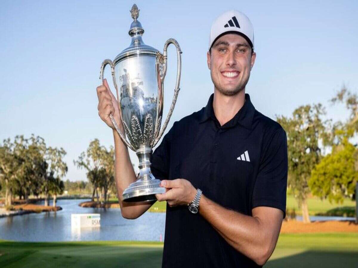 “The upcoming GOAT” – Golf Fans react as Ludvig Aberg clinches 1st PGA Tour title following DOMINANT triumph at RSM Classic