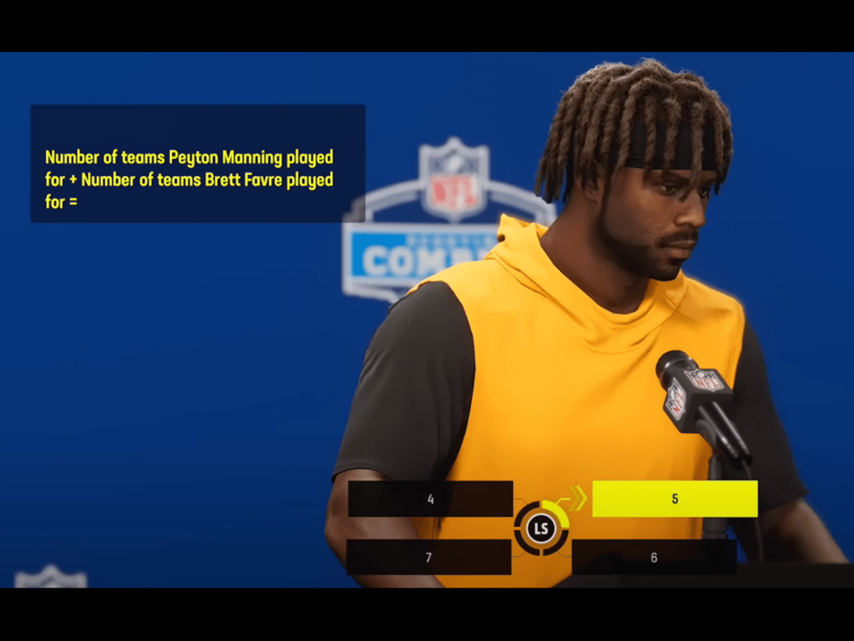 All NFL Combine Interview answers in Madden 24