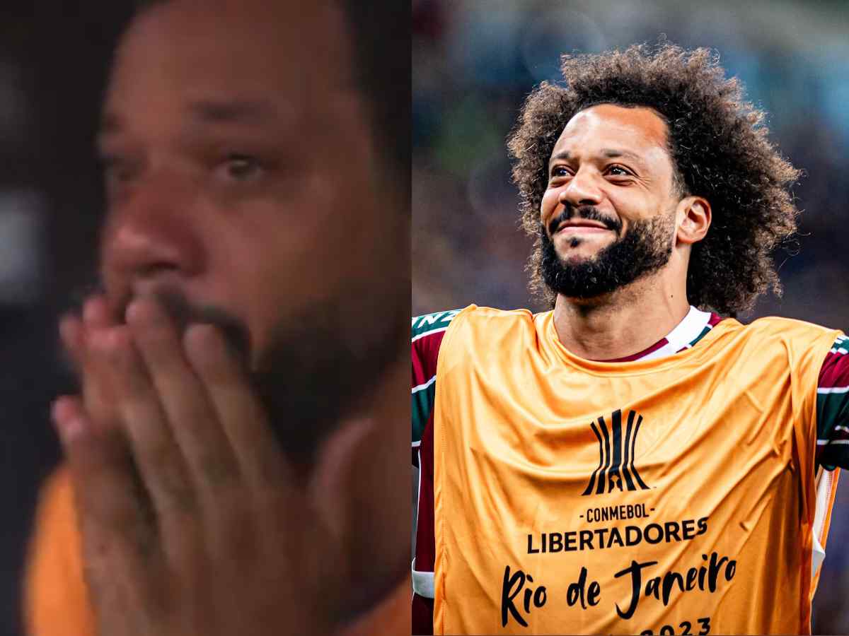 ‘He deserves it, man’ – Marcelo seen in TEARS after John Kennedy scores winner vs Boca Juniors in Copa Libertadores final