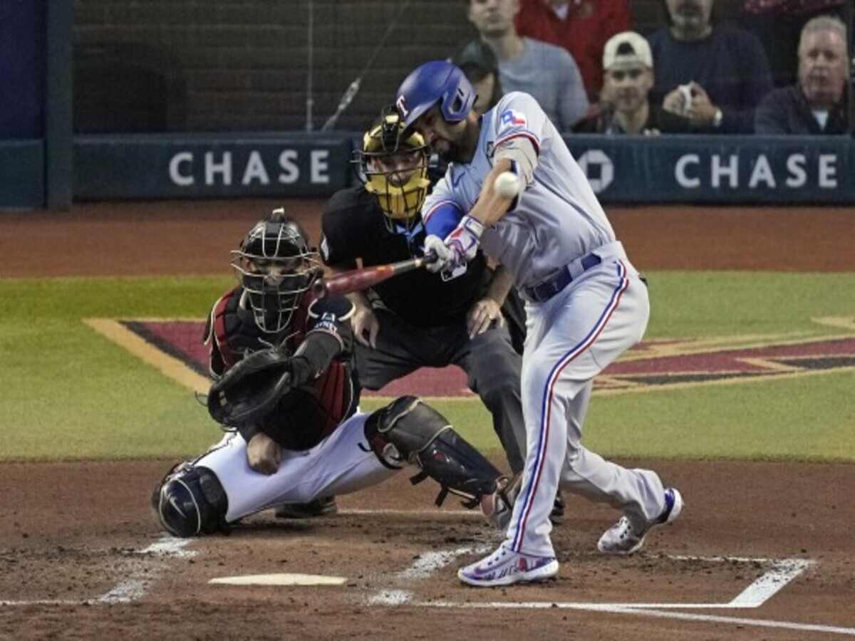 WATCH: Marcus Semien’s EPIC 5 RBI performance drives Rangers to 11-7 triumph over D-backs in Game 4