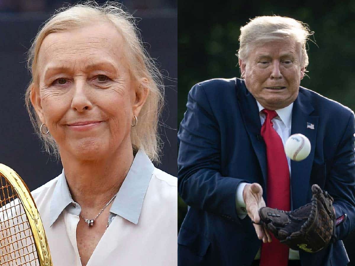 Martina Navratilova laughs on Donald Trump over his ‘PATHETIC’ athleticism as video of his sports failures goes viral