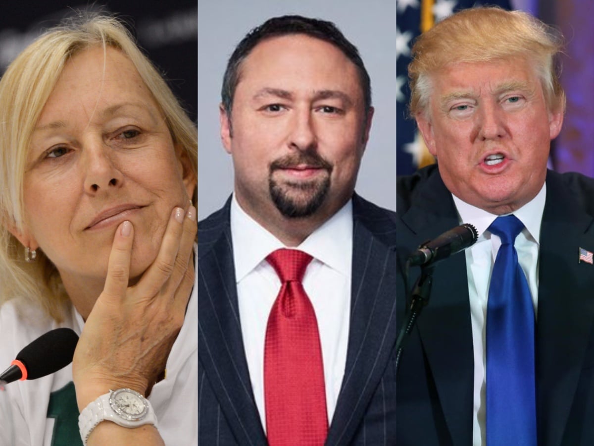 Martina Navratilova fires shots against Donald Trump’s campaign manager who tricked his mistress into consuming an abortion pill amid allegations of rape and human trafficking 