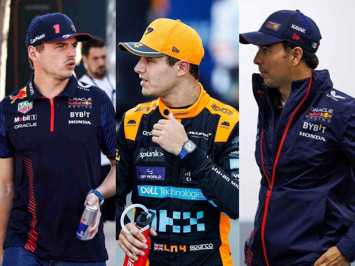 Lando Norris takes an indirect dig at Sergio Perez for not being competitive against Max Verstappen