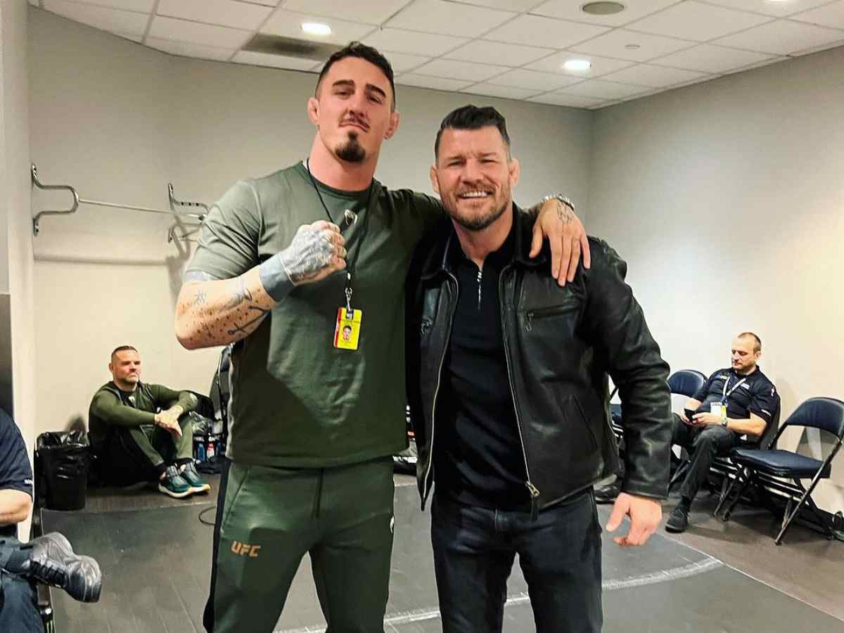 Michael Bisping and Tom Aspinall