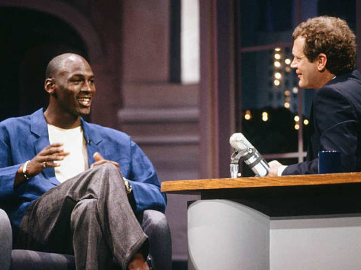 “Doesn’t have any white in it!” Legendary late night host David Letterman once THREW Michael Jordan’s first-ever shoes with savage response