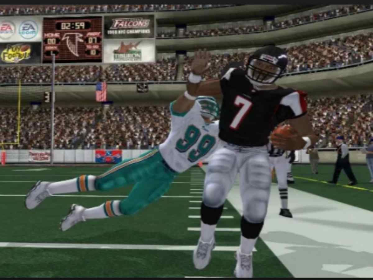 Michael Vick in Madden 04