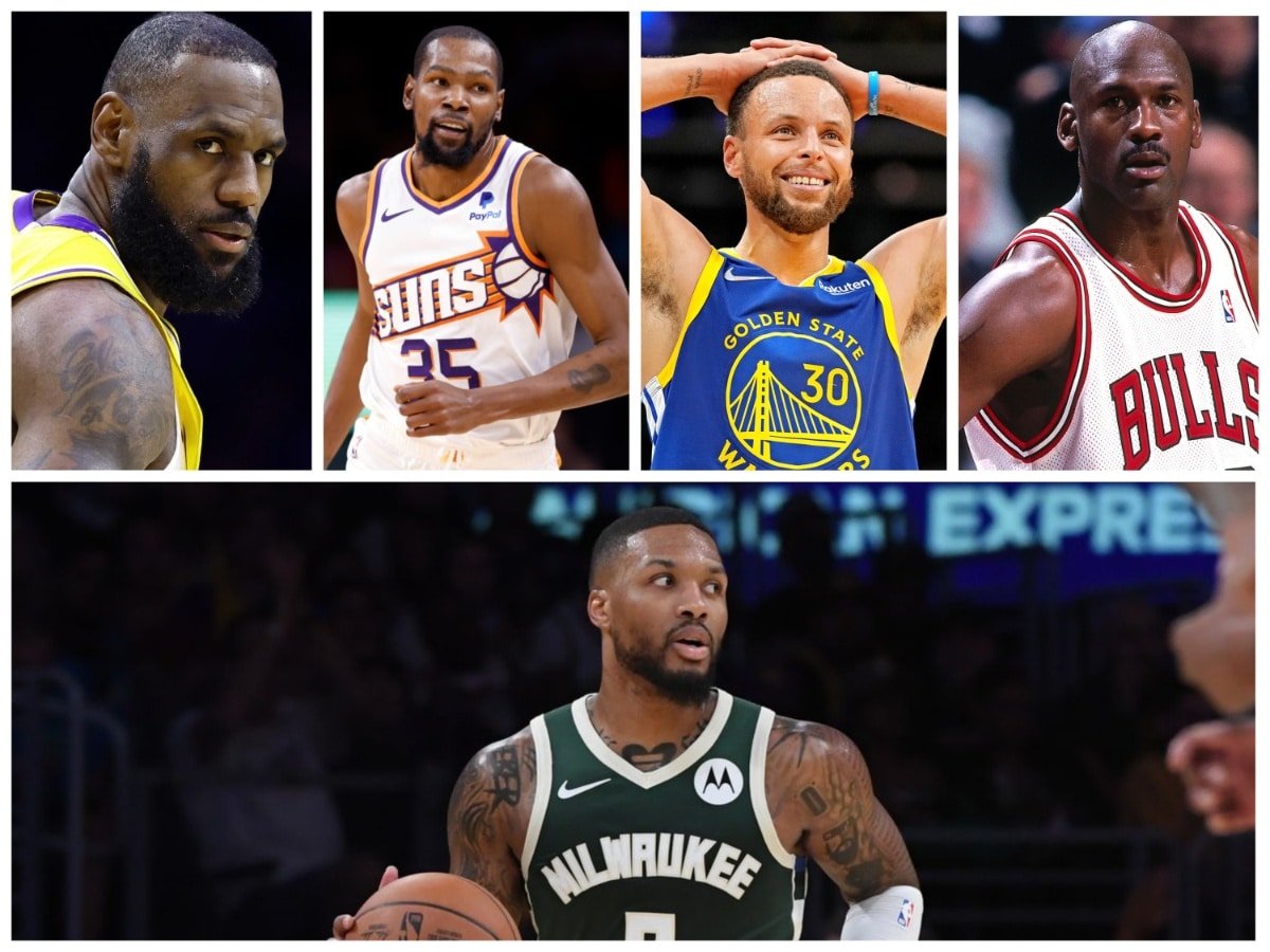 Damian Lillard joins LeBron James, Kevin Durant on list that Michael Jordan, Steph Curry couldn’t achieve during NBA careers