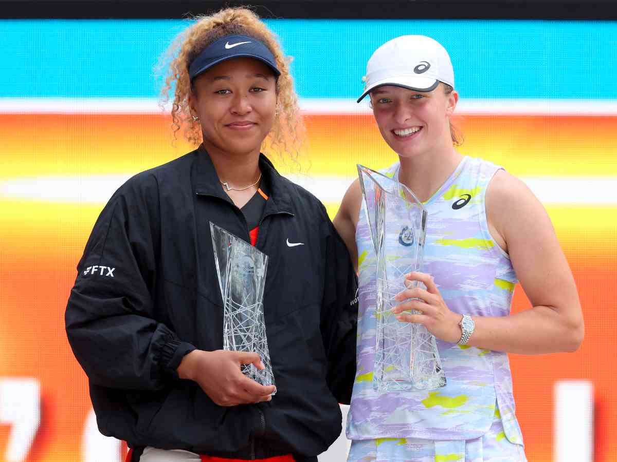 Naomi Osaka and Iga Swiatek