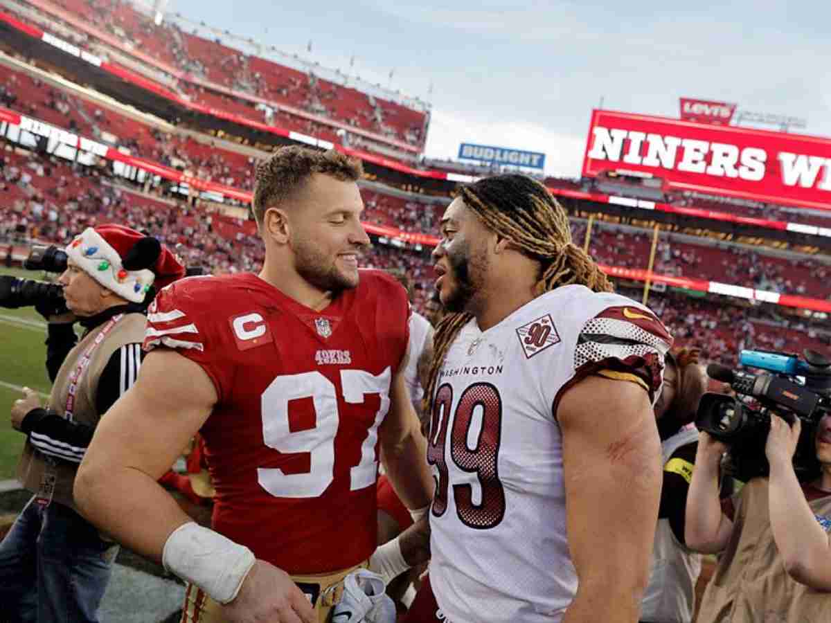 Nick Bosa and Chase Young