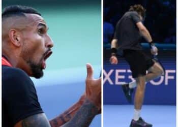 Nick Kyrgios and Andrey Rublev
