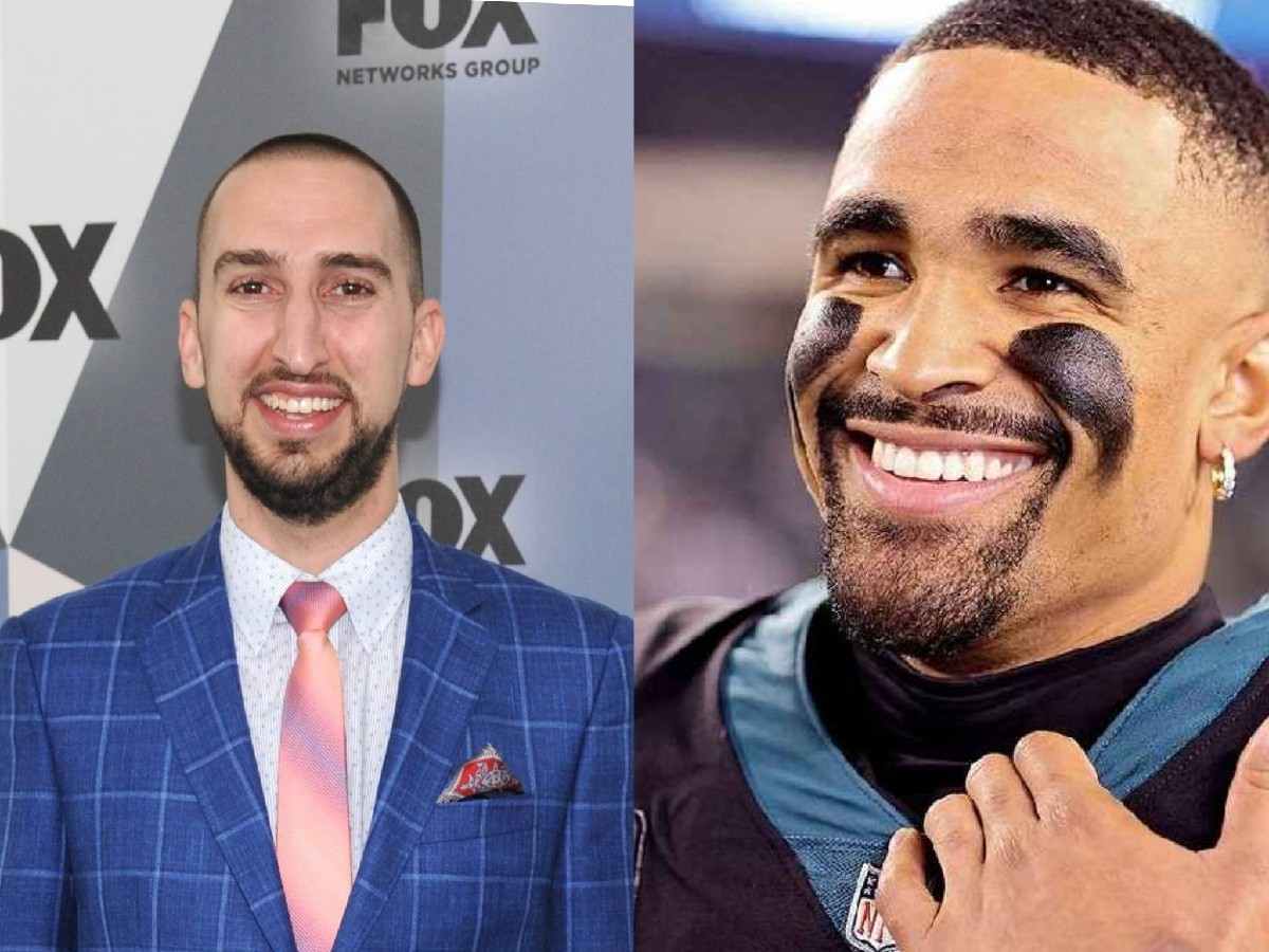 Chiefs fanatic Nick Wright admits to liking Jalen Hurts-led Eagles after 10-1 start to the season