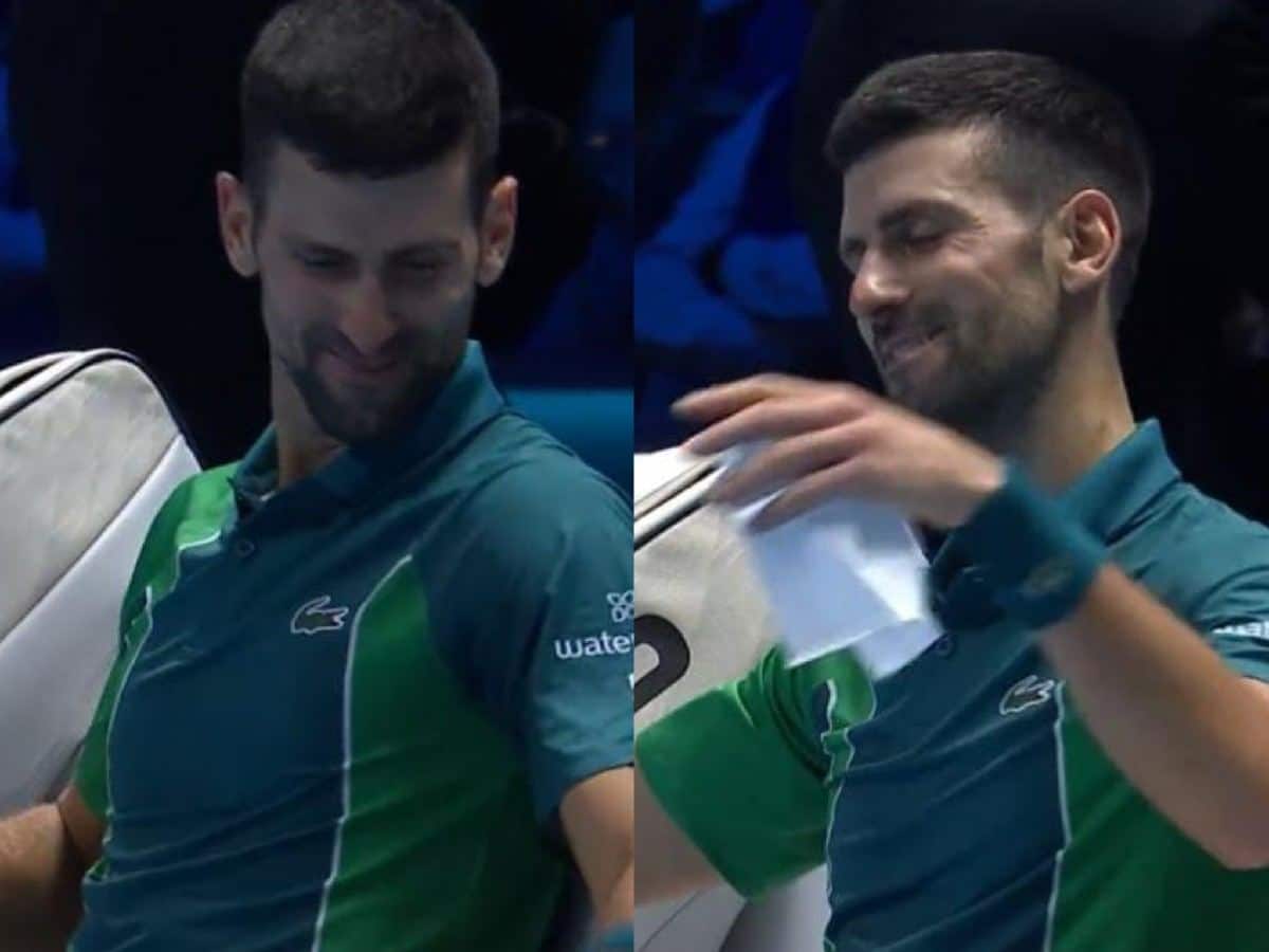 WATCH: Novak Djokovic sways and enjoys the boos against him at the 2023 ATP Finals against Jannik Sinner