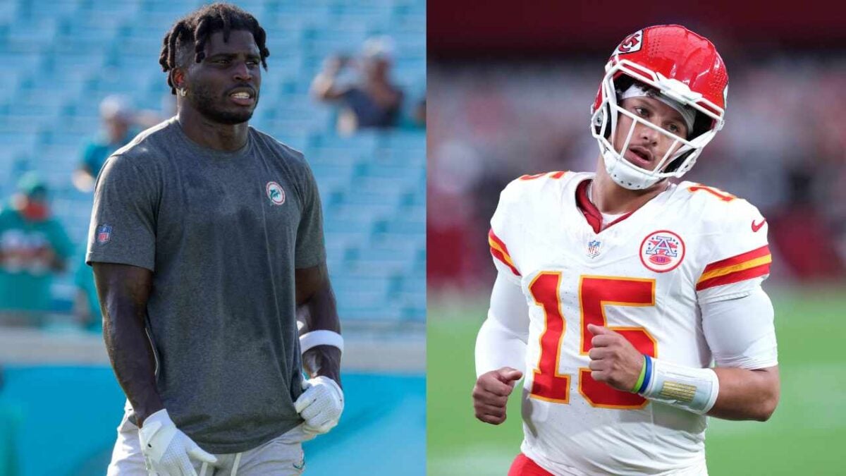 Tyreek Hill Patrick Mahomes Dolphins Chiefs